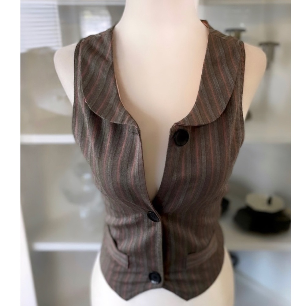 00s Academia Style Vest